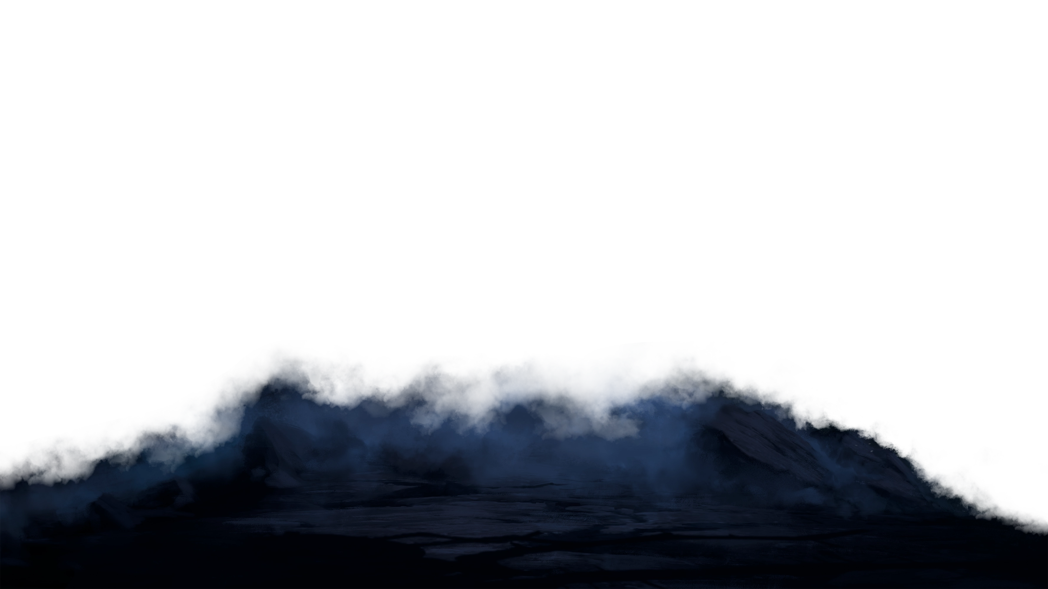 Ground with medium sized stones