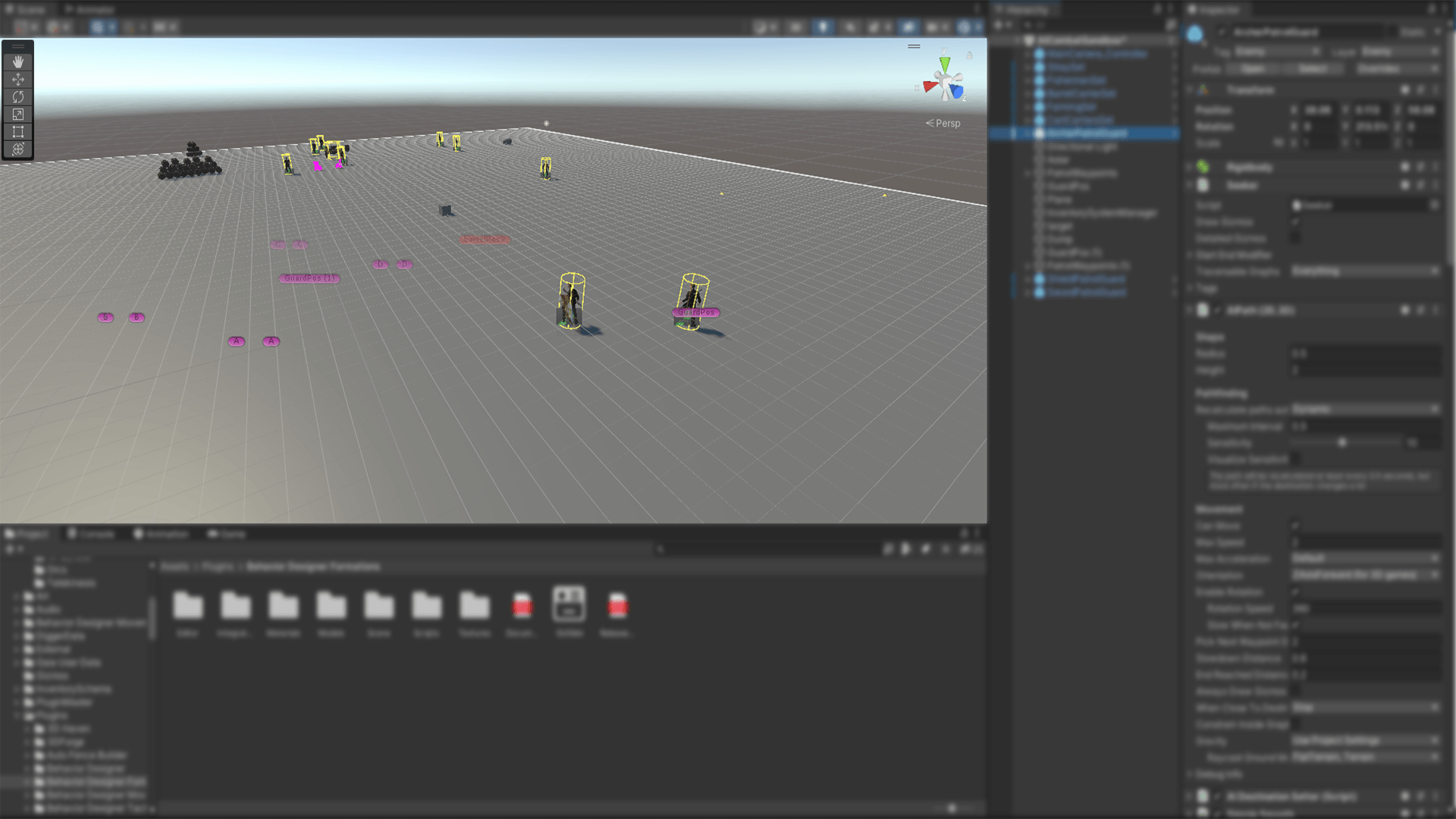 Our game in development